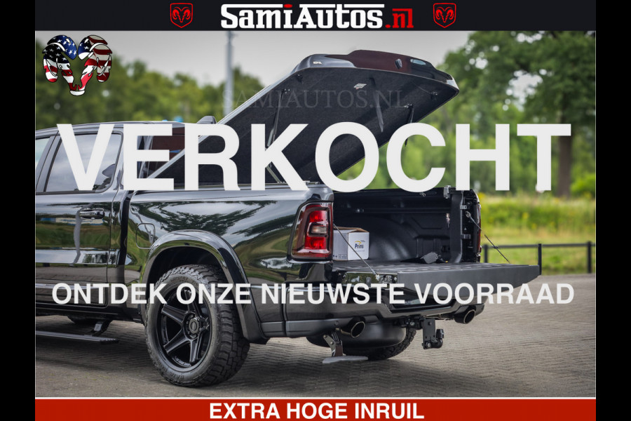 Dodge Ram 1500 Night Premium | Full Option | De Meest Luxe Pick-Up in zijn Klasse | Comfortabele Dubbele Cabine met Royale 5 Zitplaatsen | BPM vrij | Nu Leverbaar uit Voorraad | Voorraad Nr 2282 - 3332