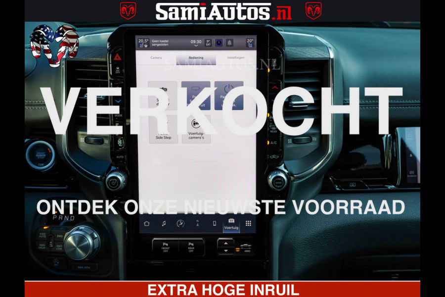 Dodge Ram 1500 Night Premium | Full Option | De Meest Luxe Pick-Up in zijn Klasse | Comfortabele Dubbele Cabine met Royale 5 Zitplaatsen | BPM vrij | Nu Leverbaar uit Voorraad | Voorraad Nr 2282 - 3332