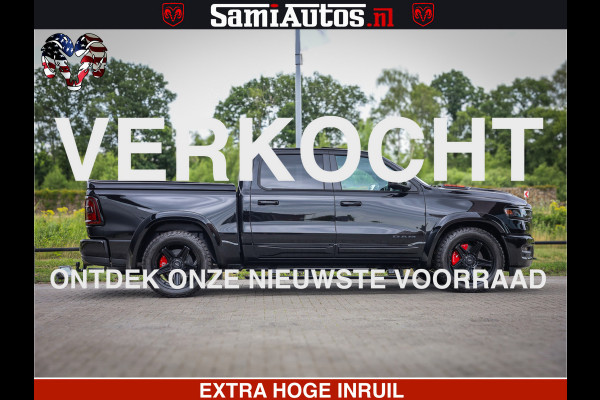 Dodge Ram 1500 Night Premium | Full Option | De Meest Luxe Pick-Up in zijn Klasse | Comfortabele Dubbele Cabine met Royale 5 Zitplaatsen | BPM vrij | Nu Leverbaar uit Voorraad | Voorraad Nr 2282 - 3332