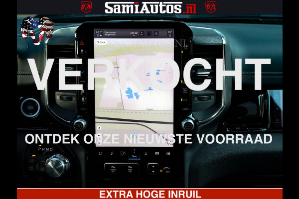 Dodge Ram 1500 Night Premium | Full Option | De Meest Luxe Pick-Up in zijn Klasse | Comfortabele Dubbele Cabine met Royale 5 Zitplaatsen | BPM vrij | Nu Leverbaar uit Voorraad | Voorraad Nr 2282 - 3332