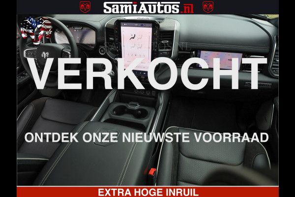 Dodge Ram 1500 Night Premium | Full Option | De Meest Luxe Pick-Up in zijn Klasse | Comfortabele Dubbele Cabine met Royale 5 Zitplaatsen | BPM vrij | Nu Leverbaar uit Voorraad | Voorraad Nr 2282 - 3332