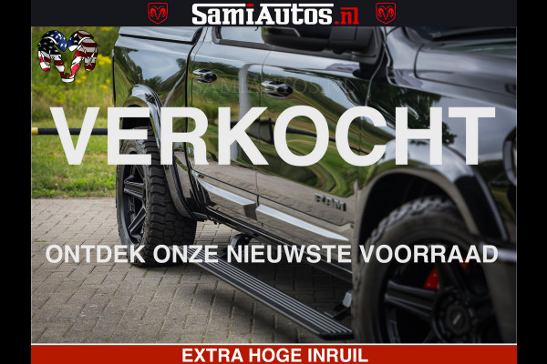 Dodge Ram 1500 Night Premium | Full Option | De Meest Luxe Pick-Up in zijn Klasse | Comfortabele Dubbele Cabine met Royale 5 Zitplaatsen | BPM vrij | Nu Leverbaar uit Voorraad | Voorraad Nr 2282 - 3332