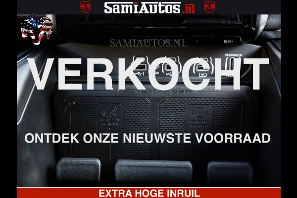 Dodge Ram 1500 Night Premium | Full Option | De Meest Luxe Pick-Up in zijn Klasse | Comfortabele Dubbele Cabine met Royale 5 Zitplaatsen | BPM vrij | Nu Leverbaar uit Voorraad | Voorraad Nr 2282 - 3332