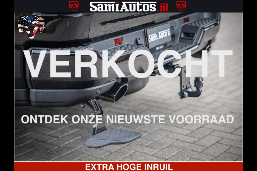 Dodge Ram 1500 Night Premium | Full Option | De Meest Luxe Pick-Up in zijn Klasse | Comfortabele Dubbele Cabine met Royale 5 Zitplaatsen | BPM vrij | Nu Leverbaar uit Voorraad | Voorraad Nr 2282 - 3332