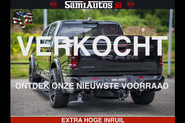 Dodge Ram 1500 Night Premium | Full Option | De Meest Luxe Pick-Up in zijn Klasse | Comfortabele Dubbele Cabine met Royale 5 Zitplaatsen | BPM vrij | Nu Leverbaar uit Voorraad | Voorraad Nr 2282 - 3332