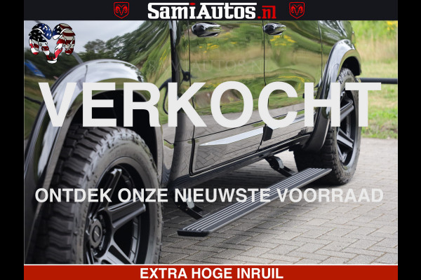 Dodge Ram 1500 Night Premium | Full Option | De Meest Luxe Pick-Up in zijn Klasse | Comfortabele Dubbele Cabine met Royale 5 Zitplaatsen | BPM vrij | Nu Leverbaar uit Voorraad | Voorraad Nr 2282 - 3332
