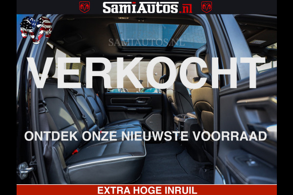 Dodge Ram 1500 Night Premium | Full Option | De Meest Luxe Pick-Up in zijn Klasse | Comfortabele Dubbele Cabine met Royale 5 Zitplaatsen | BPM vrij | Nu Leverbaar uit Voorraad | Voorraad Nr 2282 - 3332