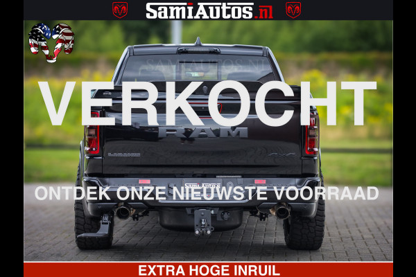 Dodge Ram 1500 Night Premium | Full Option | De Meest Luxe Pick-Up in zijn Klasse | Comfortabele Dubbele Cabine met Royale 5 Zitplaatsen | BPM vrij | Nu Leverbaar uit Voorraad | Voorraad Nr 2282 - 3332