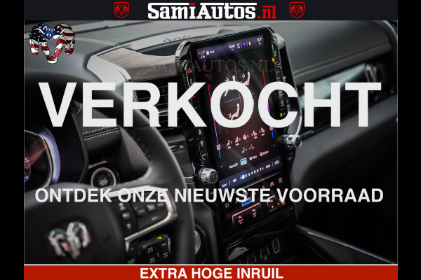 Dodge Ram 1500 Night Premium | Full Option | De Meest Luxe Pick-Up in zijn Klasse | Comfortabele Dubbele Cabine met Royale 5 Zitplaatsen | BPM vrij | Nu Leverbaar uit Voorraad | Voorraad Nr 2282 - 3332