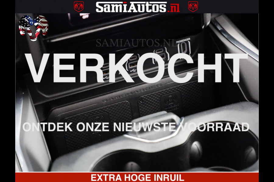 Dodge Ram 1500 Night Premium | Full Option | De Meest Luxe Pick-Up in zijn Klasse | Comfortabele Dubbele Cabine met Royale 5 Zitplaatsen | BPM vrij | Nu Leverbaar uit Voorraad | Voorraad Nr 2282 - 3332