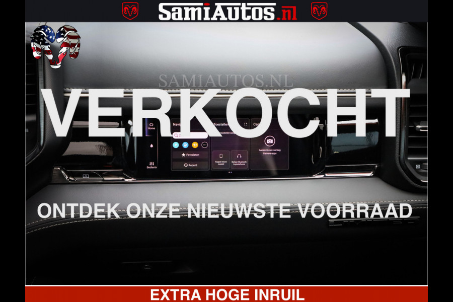 Dodge Ram 1500 Limited Demo Night High Output 540HP 706Nm | Massage + Full Option | De Meest Luxe en Volle Pick-Up in zijn Klasse | Comfortabele Dubbele Cabine met Royale 5 Zitplaatsen | BPM vrij | Nu Leverbaar uit Voorraad | Voorraad Nr 2263 - V76JVF
