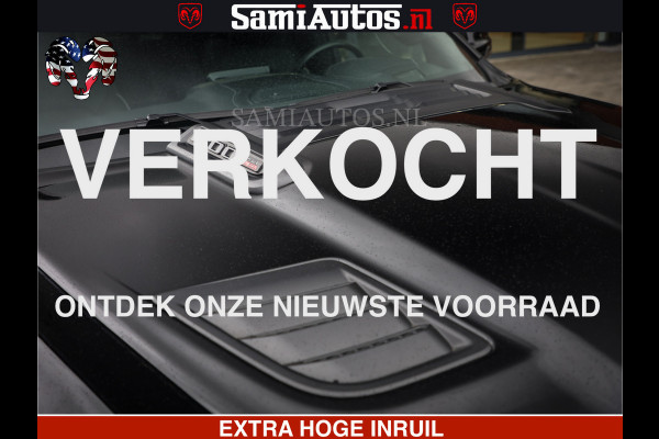 Dodge Ram 1500 Limited Demo Night High Output 540HP 706Nm | Massage + Full Option | De Meest Luxe en Volle Pick-Up in zijn Klasse | Comfortabele Dubbele Cabine met Royale 5 Zitplaatsen | BPM vrij | Nu Leverbaar uit Voorraad | Voorraad Nr 2263 - V76JVF