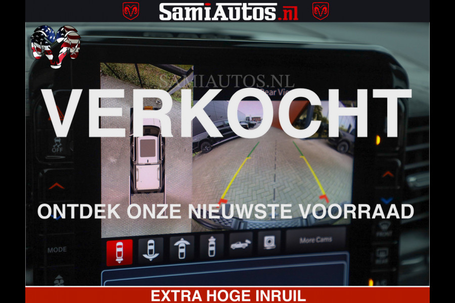 Dodge Ram 1500 Limited Demo Night High Output 540HP 706Nm | Massage + Full Option | De Meest Luxe en Volle Pick-Up in zijn Klasse | Comfortabele Dubbele Cabine met Royale 5 Zitplaatsen | BPM vrij | Nu Leverbaar uit Voorraad | Voorraad Nr 2263 - V76JVF