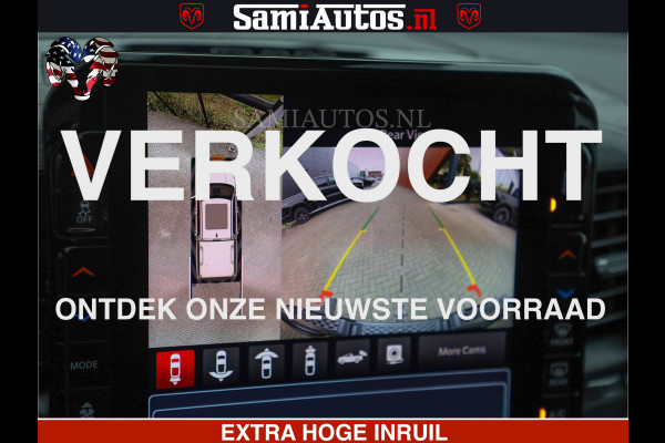 Dodge Ram 1500 Limited Demo Night High Output 540HP 706Nm | Massage + Full Option | De Meest Luxe en Volle Pick-Up in zijn Klasse | Comfortabele Dubbele Cabine met Royale 5 Zitplaatsen | BPM vrij | Nu Leverbaar uit Voorraad | Voorraad Nr 2263 - V76JVF