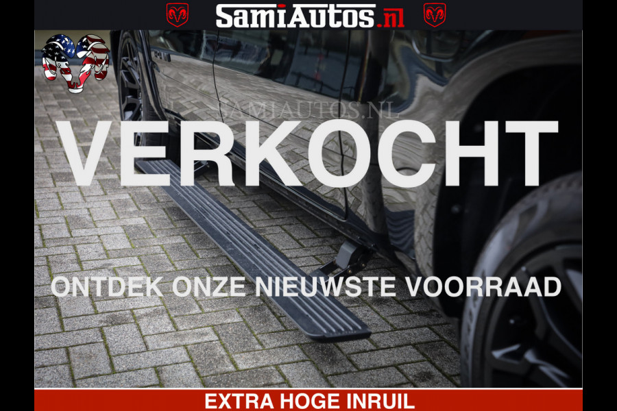 Dodge Ram 1500 Limited Demo Night High Output 540HP 706Nm | Massage + Full Option | De Meest Luxe en Volle Pick-Up in zijn Klasse | Comfortabele Dubbele Cabine met Royale 5 Zitplaatsen | BPM vrij | Nu Leverbaar uit Voorraad | Voorraad Nr 2263 - V76JVF