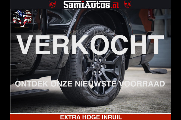 Dodge Ram 1500 Limited Demo Night High Output 540HP 706Nm | Massage + Full Option | De Meest Luxe en Volle Pick-Up in zijn Klasse | Comfortabele Dubbele Cabine met Royale 5 Zitplaatsen | BPM vrij | Nu Leverbaar uit Voorraad | Voorraad Nr 2263 - V76JVF