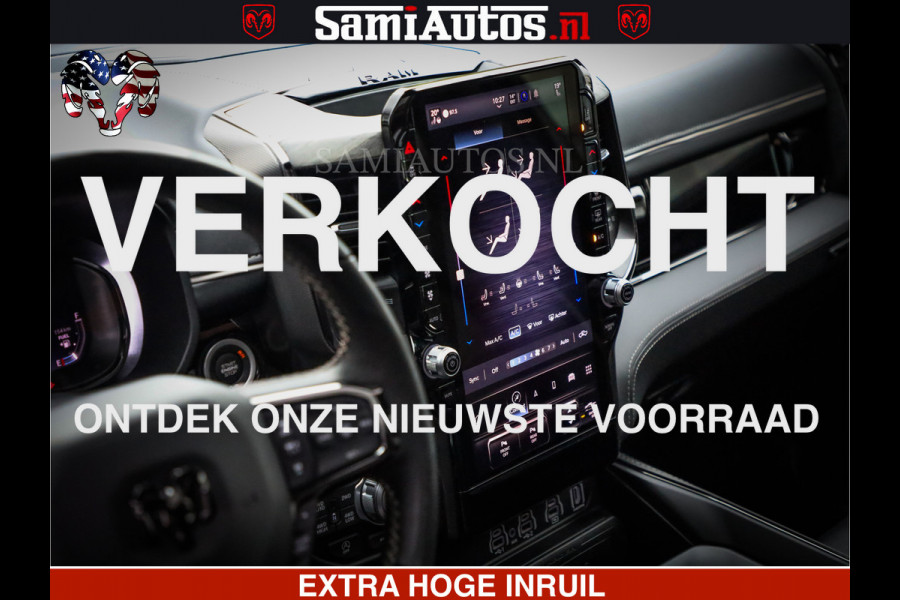 Dodge Ram 1500 Limited Demo Night High Output 540HP 706Nm | Massage + Full Option | De Meest Luxe en Volle Pick-Up in zijn Klasse | Comfortabele Dubbele Cabine met Royale 5 Zitplaatsen | BPM vrij | Nu Leverbaar uit Voorraad | Voorraad Nr 2263 - V76JVF