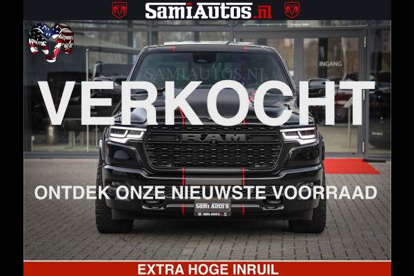 Dodge Ram 1500 Limited High Output 540HP 706Nm | Massage + Full Option | De Meest Luxe en Volle Pick-Up in zijn Klasse | Comfortabele Dubbele Cabine met Royale 5 Zitplaatsen | HULK PACK MEERPRIJS |  Voorraad Nr 2318 - 5415