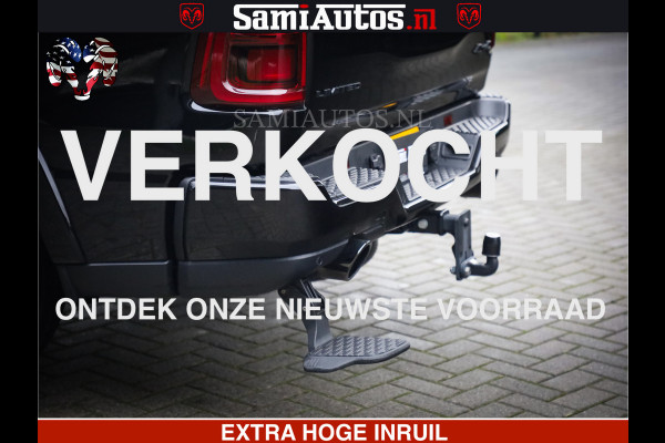 Dodge Ram 1500 Limited Demo Night High Output 540HP 706Nm | Massage + Full Option | De Meest Luxe en Volle Pick-Up in zijn Klasse | Comfortabele Dubbele Cabine met Royale 5 Zitplaatsen | BPM vrij | Nu Leverbaar uit Voorraad | Voorraad Nr 2263 - V76JVF