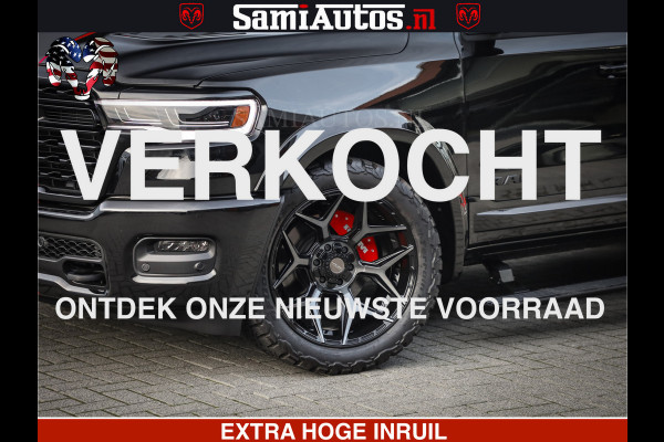Dodge Ram 1500 Limited High Output 540HP 706Nm | Massage + Full Option | De Meest Luxe en Volle Pick-Up in zijn Klasse | Comfortabele Dubbele Cabine met Royale 5 Zitplaatsen | HULK PACK MEERPRIJS |  Voorraad Nr 2318 - 5415