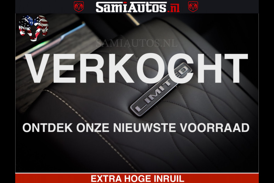 Dodge Ram 1500 Limited High Output 540HP 706Nm | Massage + Full Option | De Meest Luxe en Volle Pick-Up in zijn Klasse | Comfortabele Dubbele Cabine met Royale 5 Zitplaatsen | HULK PACK MEERPRIJS |  Voorraad Nr 2318 - 5415