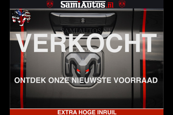 Dodge Ram 1500 Limited High Output 540HP 706Nm | Massage + Full Option | De Meest Luxe en Volle Pick-Up in zijn Klasse | Comfortabele Dubbele Cabine met Royale 5 Zitplaatsen | HULK PACK MEERPRIJS |  Voorraad Nr 2318 - 5415
