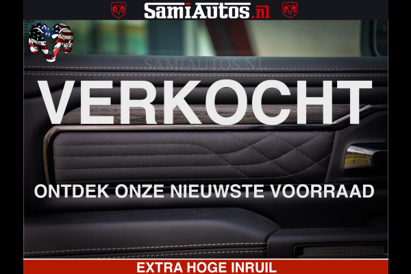 Dodge Ram 1500 Limited High Output 540HP 706Nm | Massage + Full Option | De Meest Luxe en Volle Pick-Up in zijn Klasse | Comfortabele Dubbele Cabine met Royale 5 Zitplaatsen | HULK PACK MEERPRIJS |  Voorraad Nr 2318 - 5415
