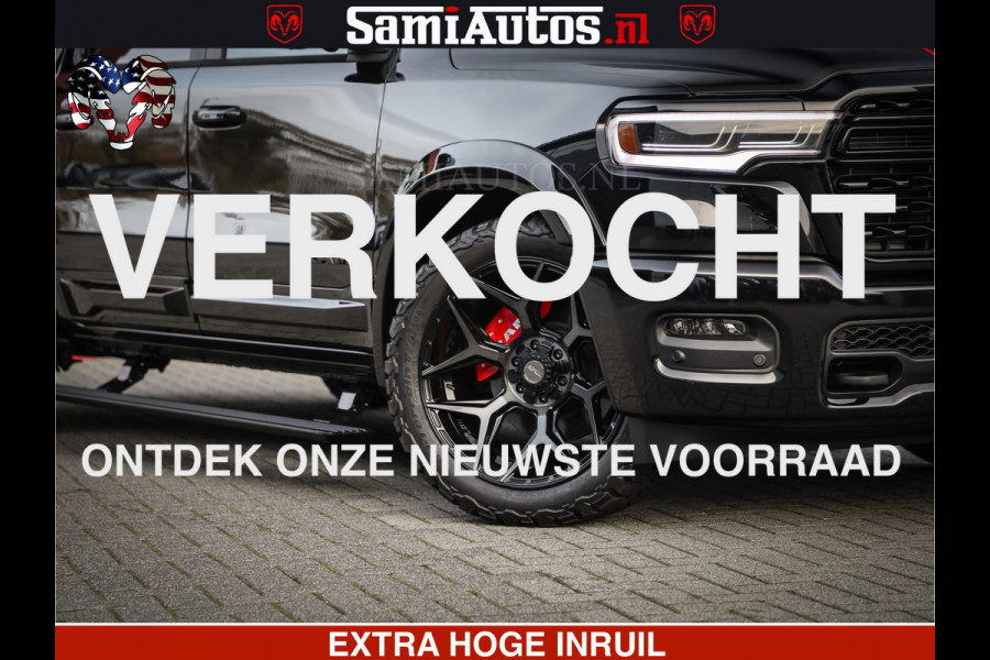 Dodge Ram 1500 Limited High Output 540HP 706Nm | Massage + Full Option | De Meest Luxe en Volle Pick-Up in zijn Klasse | Comfortabele Dubbele Cabine met Royale 5 Zitplaatsen | HULK PACK MEERPRIJS |  Voorraad Nr 2318 - 5415