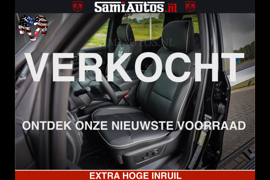 Dodge Ram 1500 Limited High Output 540HP 706Nm | Massage + Full Option | De Meest Luxe en Volle Pick-Up in zijn Klasse | Comfortabele Dubbele Cabine met Royale 5 Zitplaatsen | HULK PACK MEERPRIJS |  Voorraad Nr 2318 - 5415