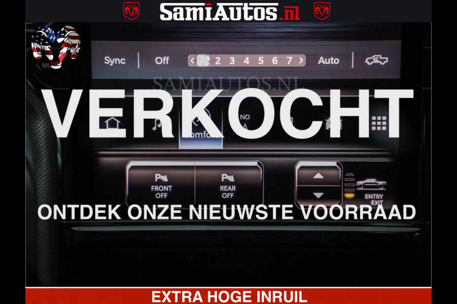 Dodge Ram 1500 Limited High Output 540HP 706Nm | Massage + Full Option | De Meest Luxe en Volle Pick-Up in zijn Klasse | Comfortabele Dubbele Cabine met Royale 5 Zitplaatsen | HULK PACK MEERPRIJS |  Voorraad Nr 2318 - 5415