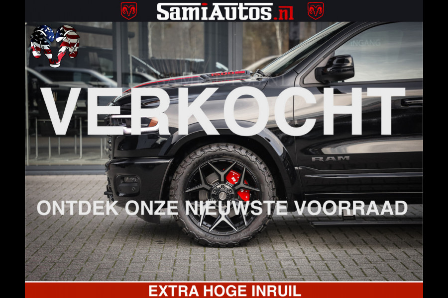 Dodge Ram 1500 Limited High Output 540HP 706Nm | Massage + Full Option | De Meest Luxe en Volle Pick-Up in zijn Klasse | Comfortabele Dubbele Cabine met Royale 5 Zitplaatsen | HULK PACK MEERPRIJS |  Voorraad Nr 2318 - 5415