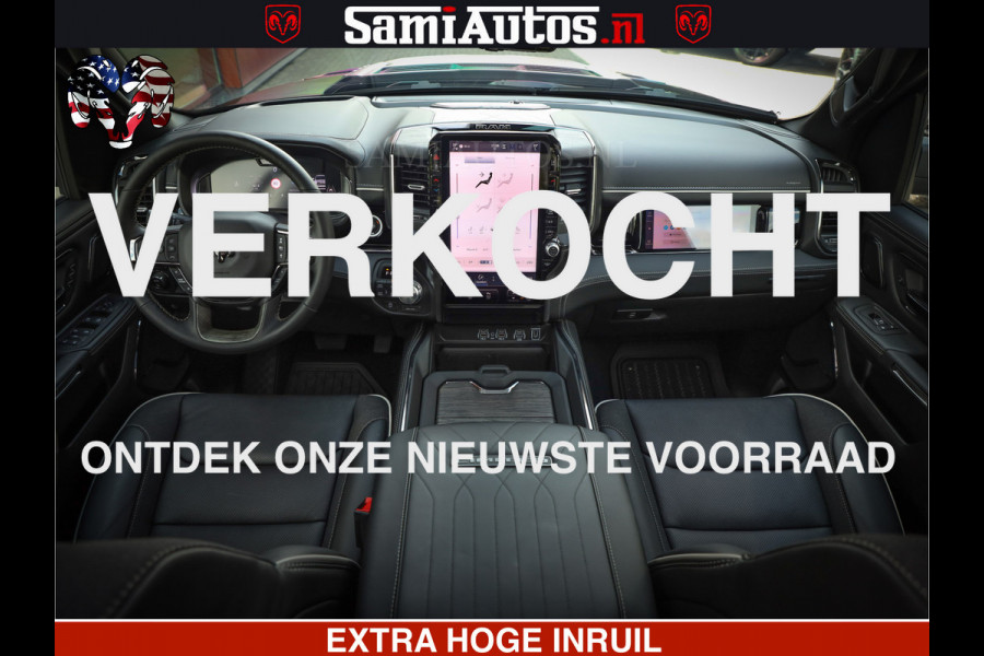 Dodge Ram 1500 Limited High Output 540HP 706Nm | Massage + Full Option | De Meest Luxe en Volle Pick-Up in zijn Klasse | Comfortabele Dubbele Cabine met Royale 5 Zitplaatsen | HULK PACK MEERPRIJS |  Voorraad Nr 2318 - 5415