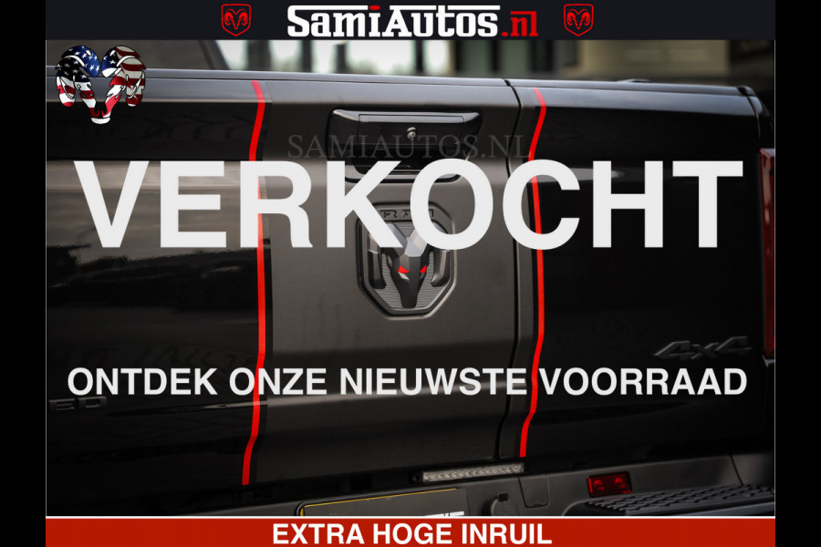 Dodge Ram 1500 Limited High Output 540HP 706Nm | Massage + Full Option | De Meest Luxe en Volle Pick-Up in zijn Klasse | Comfortabele Dubbele Cabine met Royale 5 Zitplaatsen | HULK PACK MEERPRIJS |  Voorraad Nr 2318 - 5415
