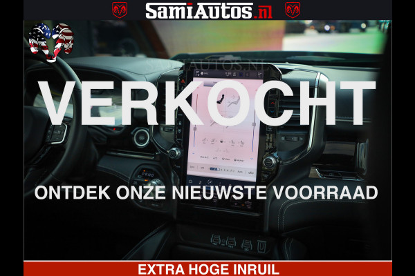 Dodge Ram 1500 Limited High Output 540HP 706Nm | Massage + Full Option | De Meest Luxe en Volle Pick-Up in zijn Klasse | Comfortabele Dubbele Cabine met Royale 5 Zitplaatsen | HULK PACK MEERPRIJS |  Voorraad Nr 2318 - 5415