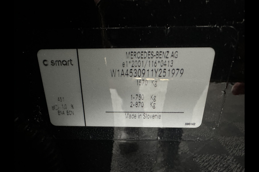 Smart Forfour EQ Essential 18 kWh [ 3-Fase ] {SOH-95%} (INCL.BTW) *FULL-LEATHER | AIRCO | CRUISE | COMFORT-SEATS | 15''ALU*