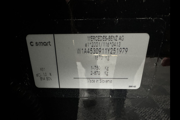 Smart Forfour EQ Essential 18 kWh [ 3-Fase ] {SOH-95%} (INCL.BTW) *FULL-LEATHER | AIRCO | CRUISE | COMFORT-SEATS | 15''ALU*