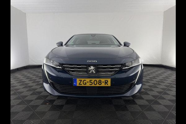Peugeot 508 1.6 PureTech Blue Lease Allure (INCL-BTW) *LEATHER-FABRIC | FULL-LED | DIGI-COCKPIT | KEYLESS | BLIND-SPOT | CAMERA | PRIVACY-GLASS | HEATED-SPORTSEATS | DAB | NAVI-FULLMAP | 18''ALU*