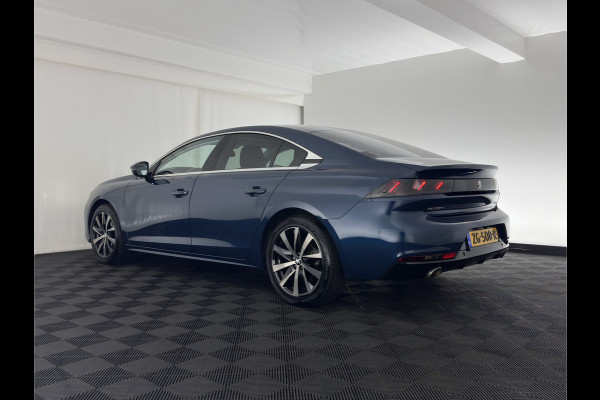Peugeot 508 1.6 PureTech Blue Lease Allure (INCL-BTW) *LEATHER-FABRIC | FULL-LED | DIGI-COCKPIT | KEYLESS | BLIND-SPOT | CAMERA | PRIVACY-GLASS | HEATED-SPORTSEATS | DAB | NAVI-FULLMAP | 18''ALU*