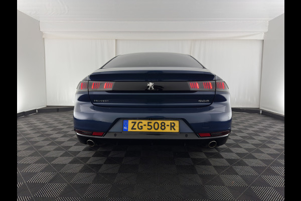 Peugeot 508 1.6 PureTech Blue Lease Allure (INCL-BTW) *LEATHER-FABRIC | FULL-LED | DIGI-COCKPIT | KEYLESS | BLIND-SPOT | CAMERA | PRIVACY-GLASS | HEATED-SPORTSEATS | DAB | NAVI-FULLMAP | 18''ALU*