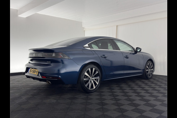 Peugeot 508 1.6 PureTech Blue Lease Allure (INCL-BTW) *LEATHER-FABRIC | FULL-LED | DIGI-COCKPIT | KEYLESS | BLIND-SPOT | CAMERA | PRIVACY-GLASS | HEATED-SPORTSEATS | DAB | NAVI-FULLMAP | 18''ALU*