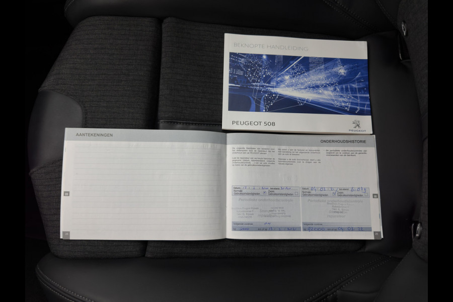 Peugeot 508 1.6 PureTech Blue Lease Allure (INCL-BTW) *LEATHER-FABRIC | FULL-LED | DIGI-COCKPIT | KEYLESS | BLIND-SPOT | CAMERA | PRIVACY-GLASS | HEATED-SPORTSEATS | DAB | NAVI-FULLMAP | 18''ALU*