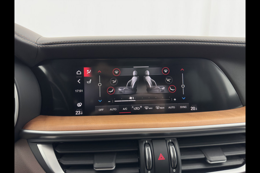 Alfa Romeo Stelvio 2.0 T AWD B-Tech Business Edition Aut. *PANO | LUXURY-LEATHER | XENON | ADAPTIVE-CRUISE | MEMORY-PACK | BLIND-SPOT | HEATED-COMFPRTSEATS | CAMERA | DAB+ | KEYLESS | SHIFT-PADDLES | PRIVACY-GLASS | NAVI-FULLMAP | TOWBAR | 20''