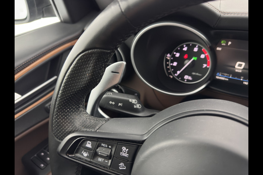 Alfa Romeo Stelvio 2.0 T AWD B-Tech Business Edition Aut. *PANO | LUXURY-LEATHER | XENON | ADAPTIVE-CRUISE | MEMORY-PACK | BLIND-SPOT | HEATED-COMFPRTSEATS | CAMERA | DAB+ | KEYLESS | SHIFT-PADDLES | PRIVACY-GLASS | NAVI-FULLMAP | TOWBAR | 20''