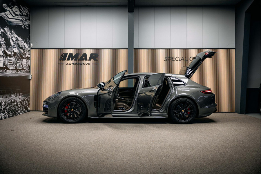 Porsche Panamera Sport Turismo 2.9 4 E-Hybrid | Origineel Nederlands | Pano | Bose | Bruin leder |