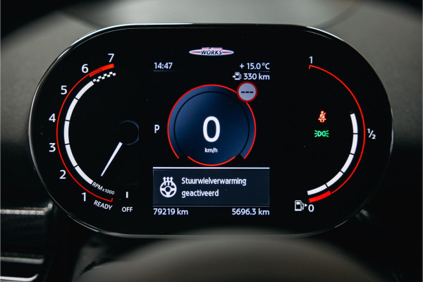 MINI Clubman 2.0 JCW ALL4 John Cooper Works | JCW | Rood dak | Sportstoelen | Stoelverwarming | Head-Up |