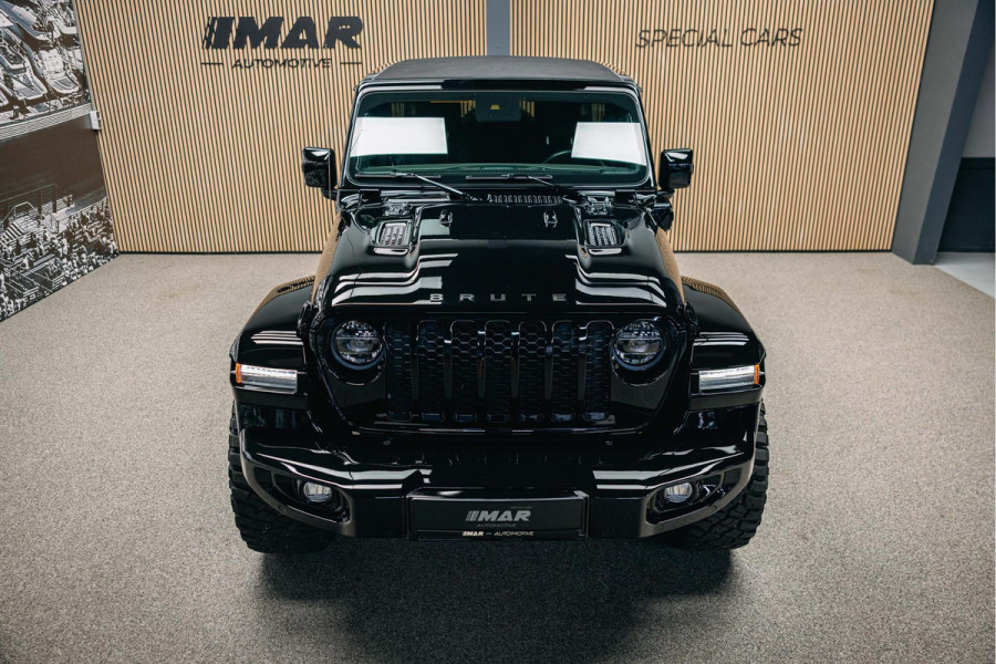 Jeep Wrangler Unlimited 4xe 380 Rubicon Dikke Custom Made Jeep Wrangler, Cabrio top elektrische bedienbaar.