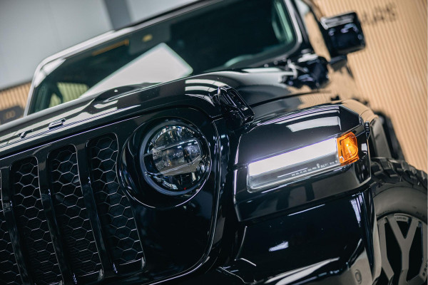 Jeep Wrangler Unlimited 4xe 380 Rubicon Dikke Custom Made Jeep Wrangler, Cabrio top elektrische bedienbaar.