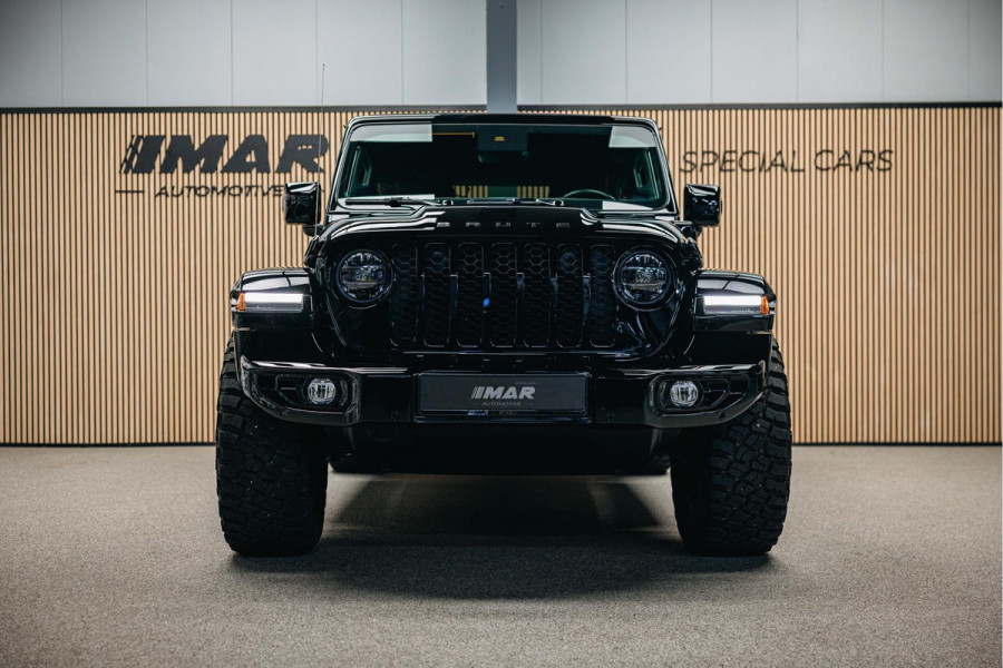 Jeep Wrangler Unlimited 4xe 380 Rubicon Dikke Custom Made Jeep Wrangler, Cabrio top elektrische bedienbaar.