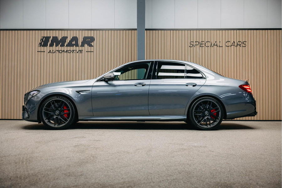 Mercedes-Benz E-Klasse E63s AMG 63 S 4MATIC Premium Plus | Burmester 3D | Carbon interieur en exterieur| Dealer onderhouden | Sportuitlaat | 360 Camera | Head-Up |