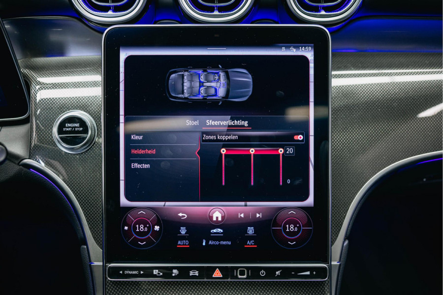 Mercedes-Benz GLC 300e 4MATIC AMG Line | Pano | Stoelverwarming | 360 camera | AMG Look |